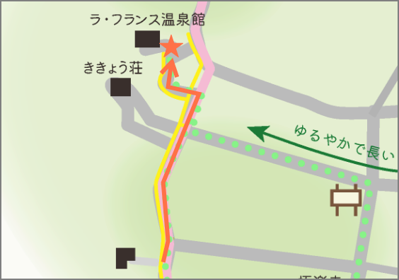 温泉ポイント１０マップ