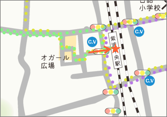 “温泉ポイント20マップ"